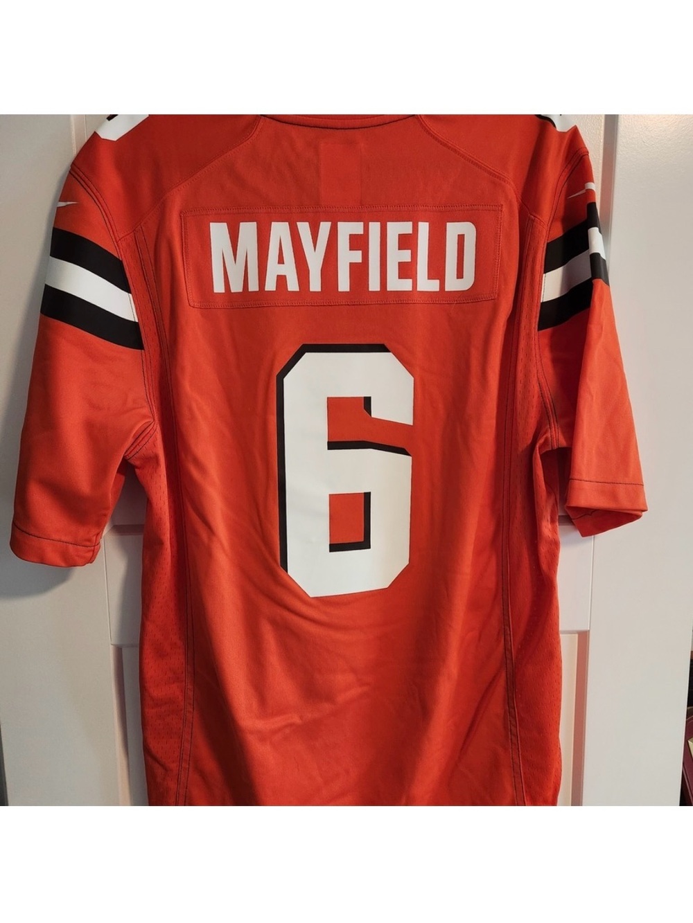Baker Mayfield Cleveland Browns nike NFL Jersey #6 orange colorway / dawg pound